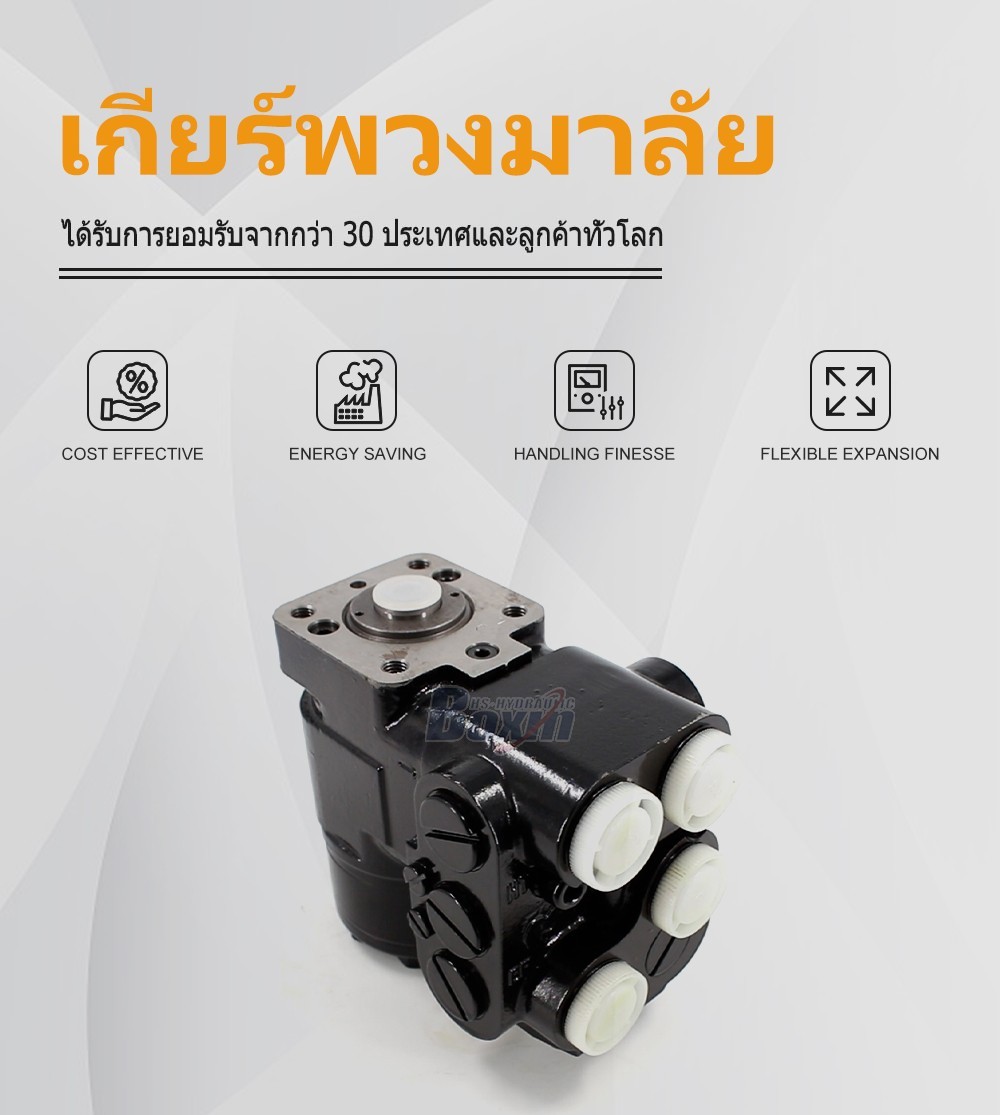 BPBS5-250_VSFA5-250 2000 250 มล./รอบ 19 ลิตร/นาที ชุดควบคุมพวงมาลัยไฮดรอลิก (Steering Unit)